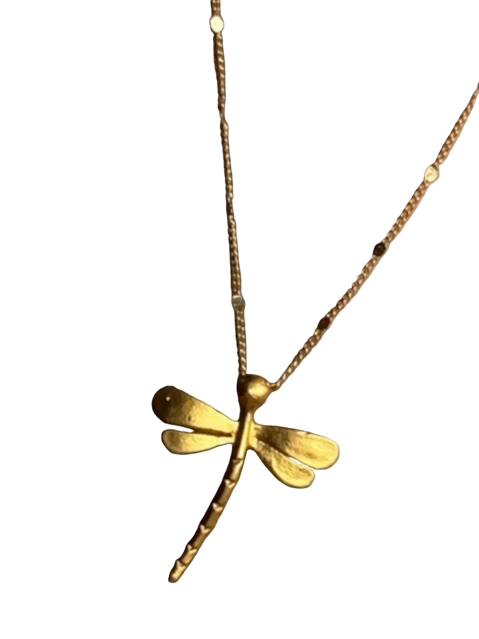 WILYMI Jewelry Co WILYMI Jewelry Co Limitless Mini Dragonfly Necklace in Gold - Accessories | Queen Anna House of Fashion Women's Luxury Fashion