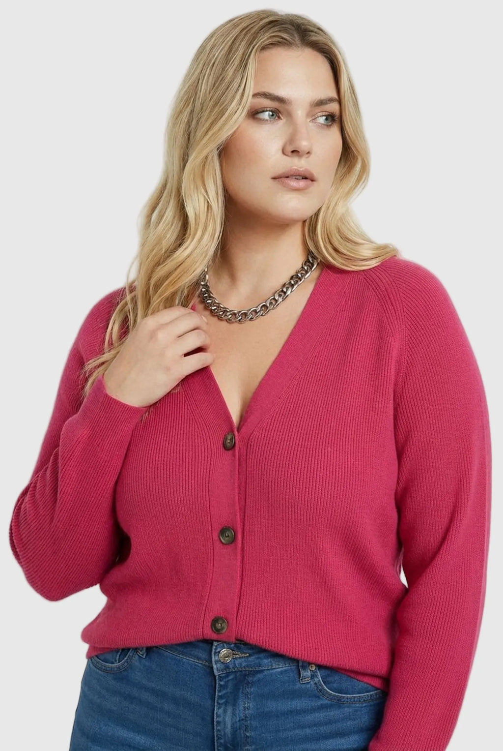 WILYMI Jewelry Co WILYMI Jewelry Co X Cuban Collar Necklace in Silver - Accessories | Queen Anna House of Fashion Women's Luxury Fashion