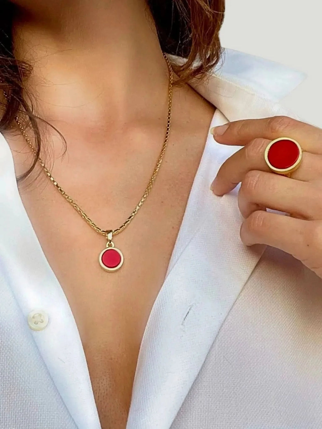 WILYMI Jewelry Co WILYMI Jewelry Coral Ring in Adjustable - Accessories | Queen Anna House of Fashion Women's Luxury Fashion