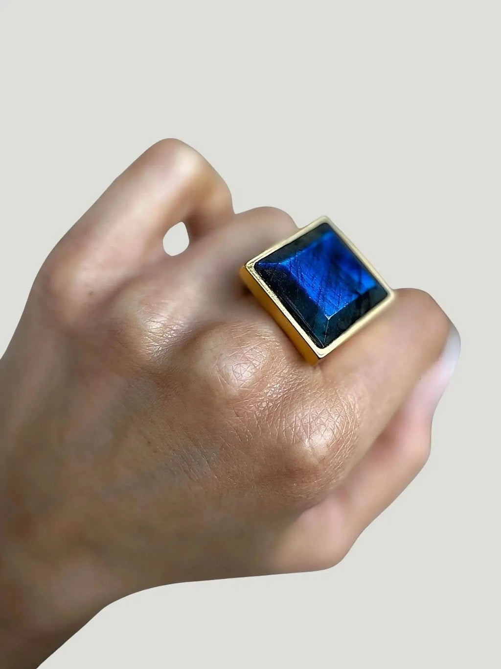 WILYMI Jewelry Co WILYMI Jewelry Labradorite Ring in 10mm - Accessories | Queen Anna House of Fashion Women's Luxury Fashion