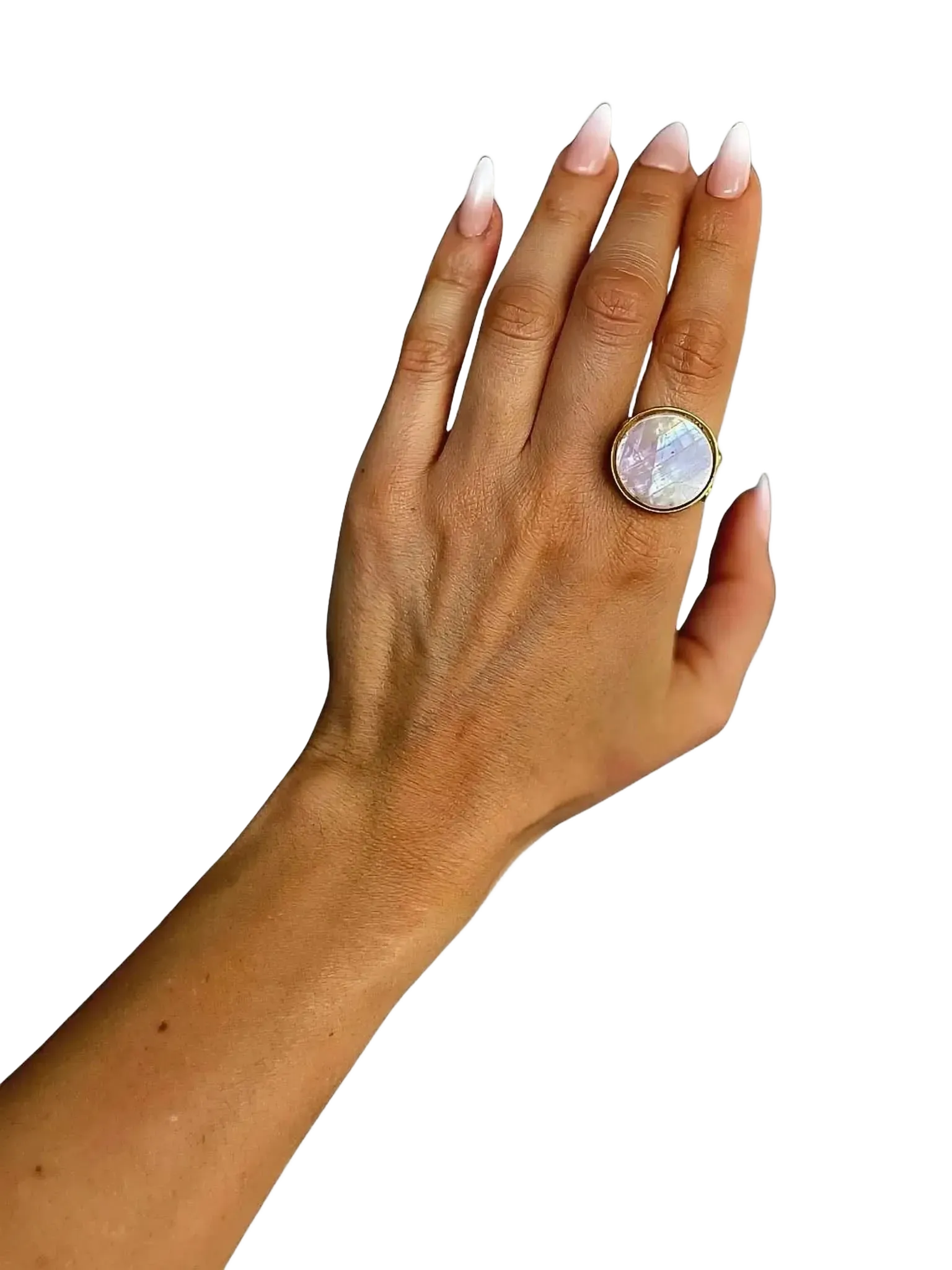 WILYMI Jewelry Co WILYMI Jewelry Moonstone Ring in Adjustable - Accessories | Queen Anna House of Fashion Women's Luxury Fashion
