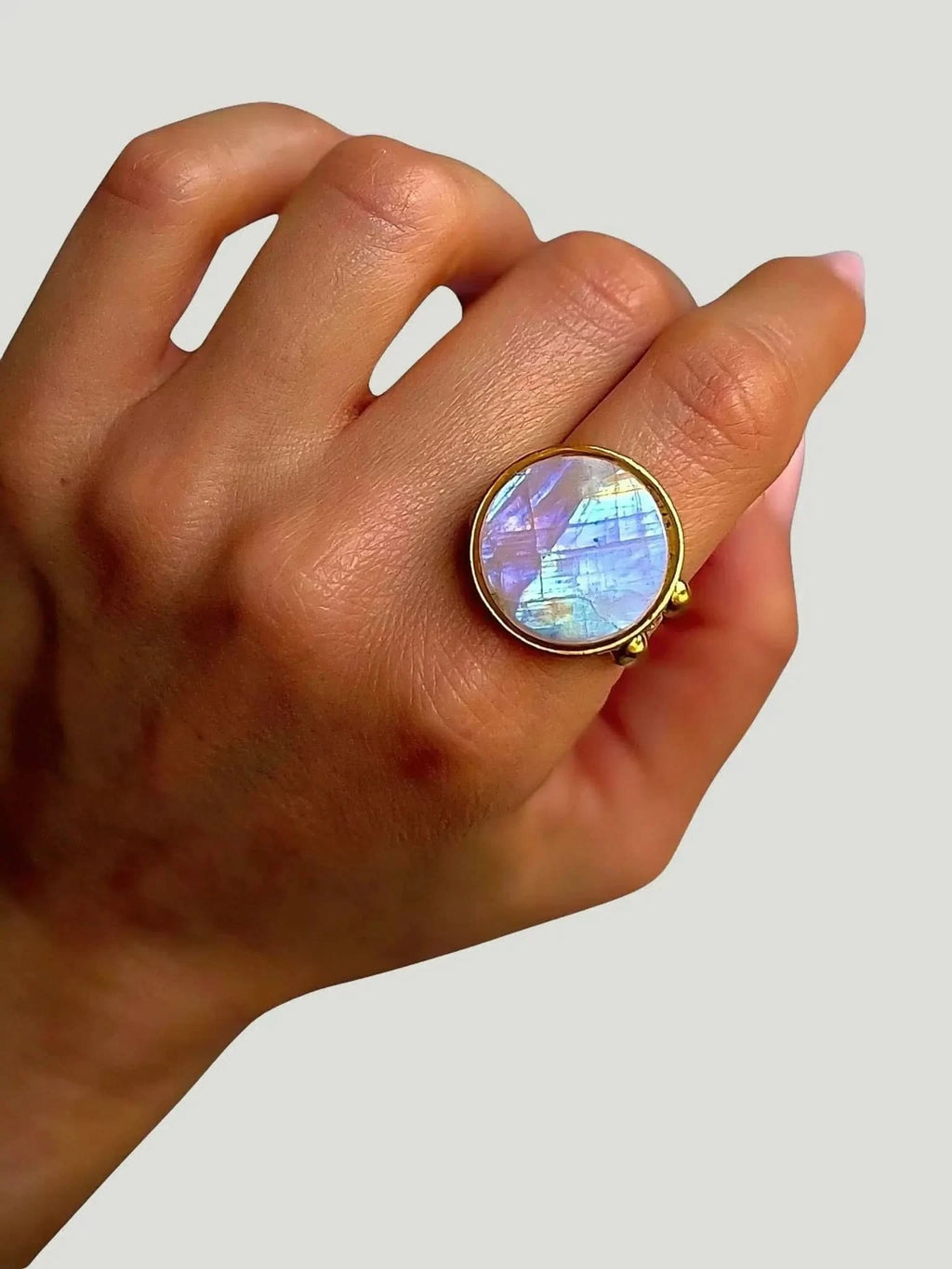 WILYMI Jewelry Co WILYMI Jewelry Moonstone Ring in Adjustable - Accessories | Queen Anna House of Fashion Women's Luxury Fashion