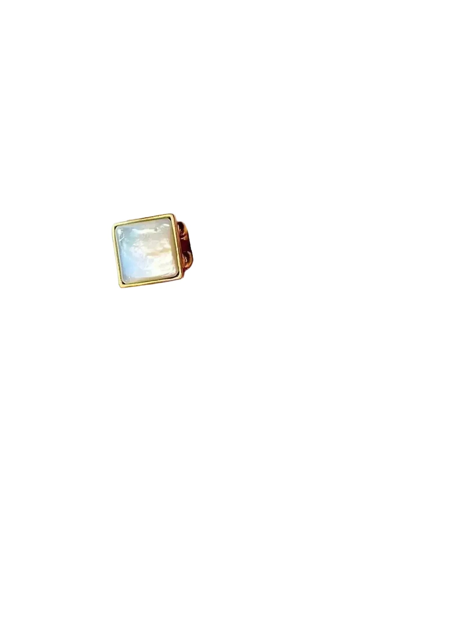 WILYMI Jewelry Co WILYMI Jewelry Mother of Pearl Square Ring in Adjustable - Accessories | Queen Anna House of Fashion Women's Luxury Fashion