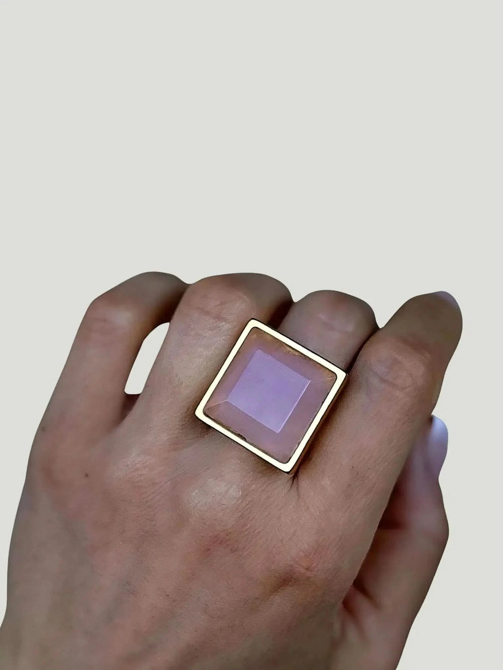 WILYMI Jewelry Co WILYMI Jewelry Rose Quartz Ring in 20mm - Accessories | Queen Anna House of Fashion Women's Luxury Fashion