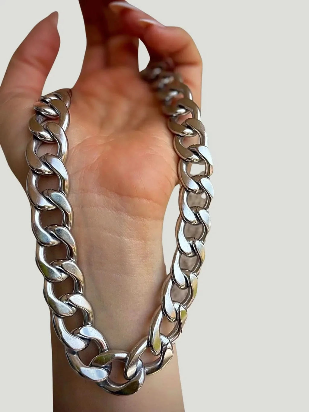 WILYMI Jewelry Co WILYMI Jewelry X Cuban Collar Necklace in Stainless steel - Jewelry | Queen Anna House of Fashion Women's Luxury Fashion