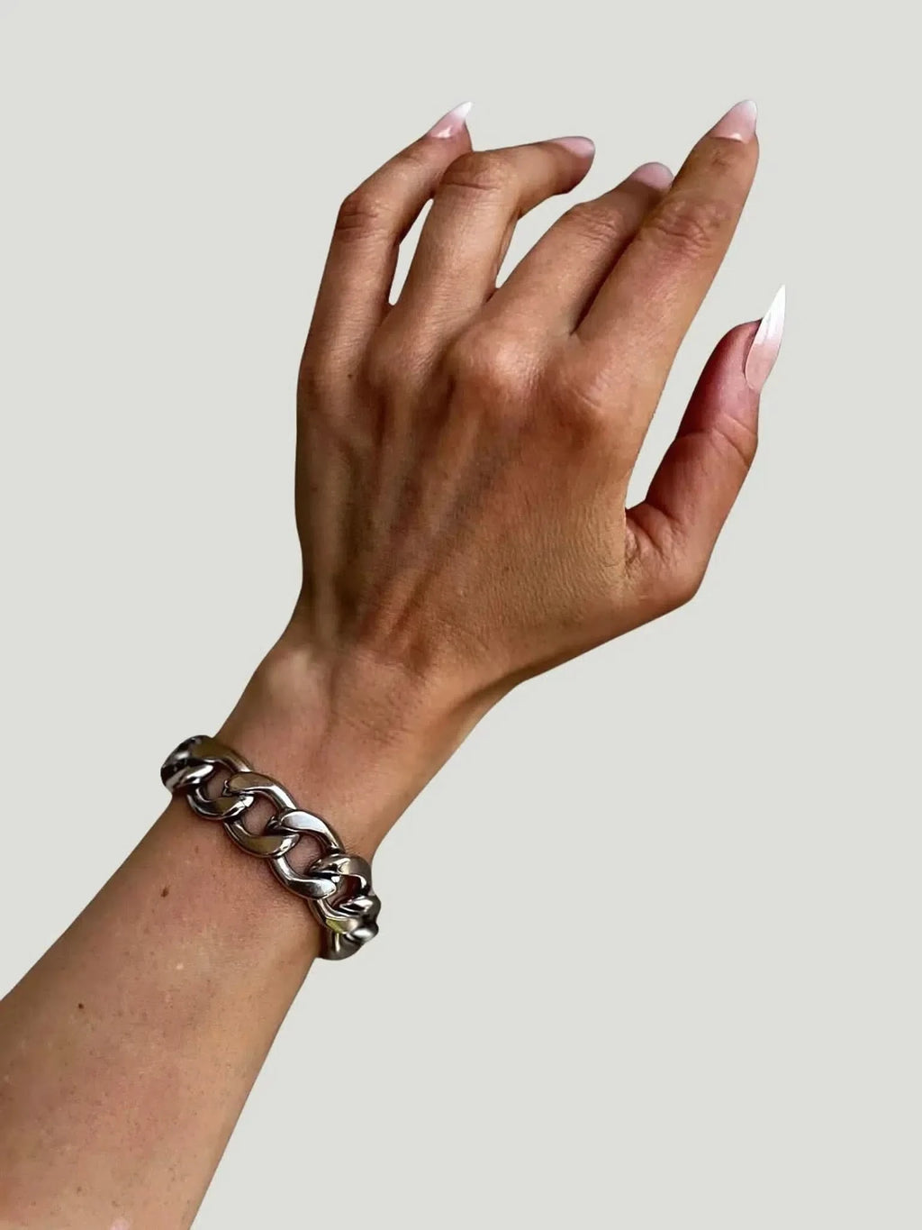 WILYMI Jewelry Co WILYMI Jewelry X Cuban Cuff Bracelet in Silver - Accessories | Queen Anna House of Fashion Women's Luxury Fashion