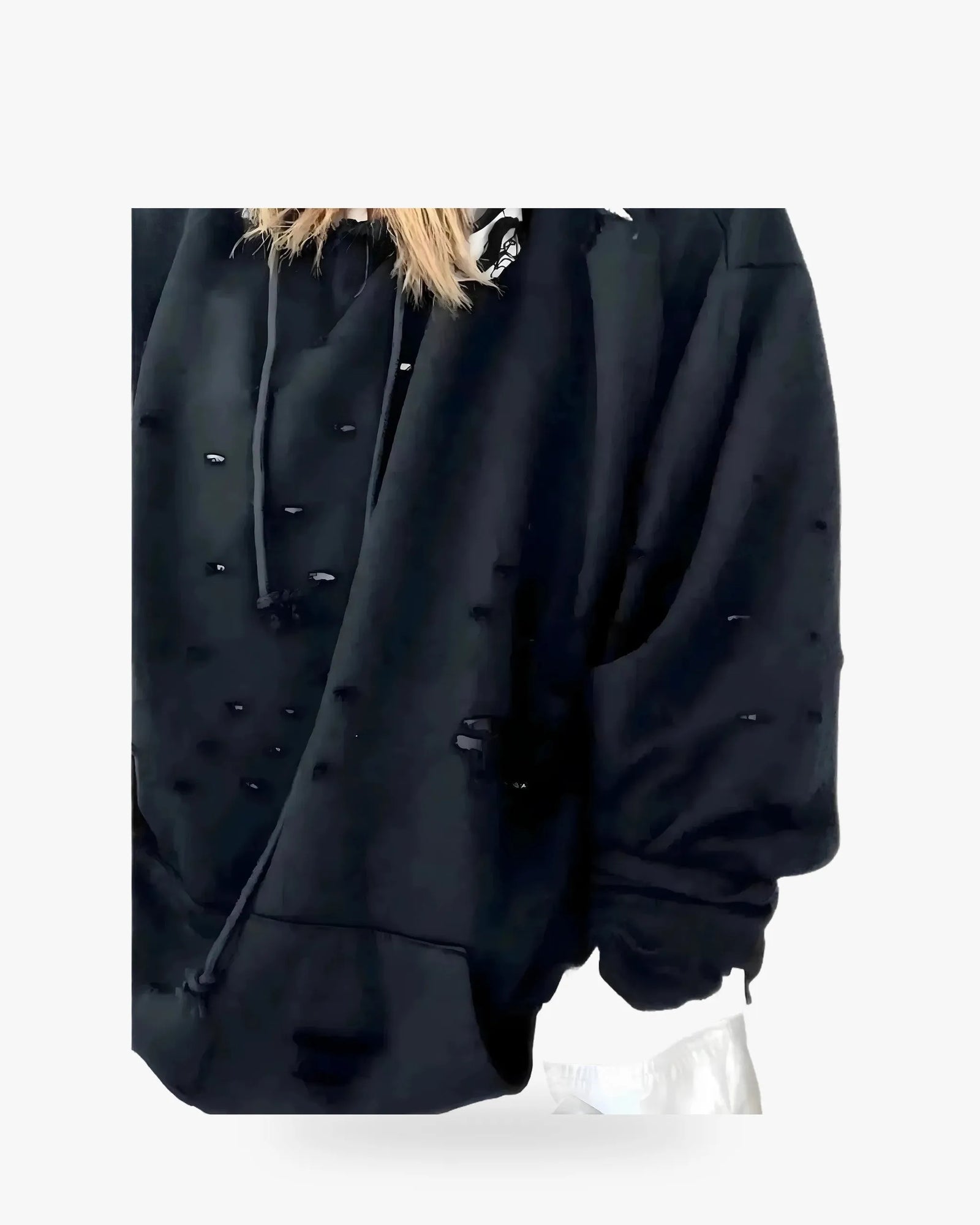 Wren + Glory 'Queen' Hand-Painted Hoodie - Queen Anna House of Fashion