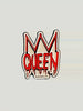 Wren + Glory Wren + Glory 'QUEEN' Enamel Pin in Enamel Pin - Accessories | Queen Anna House of Fashion Women's Luxury Fashion